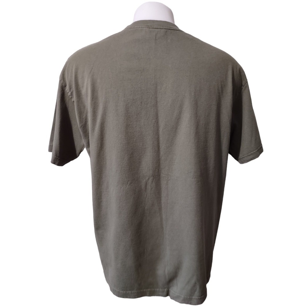 USA Graphic Men's T-Shirt Size XLarge Army Green Alstyle Apparel & Activewear - Picture 5 of 13